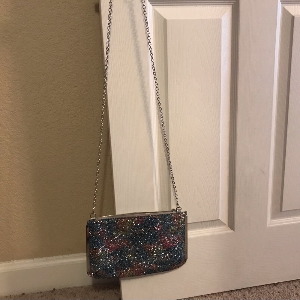 Steve Madden glitter handbag